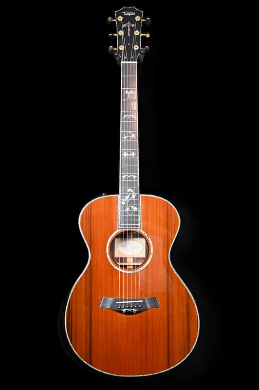 Taylor Custom Grand Concert from 2017 in Red Sinker/Cocobolo with original Hardcase image 1
