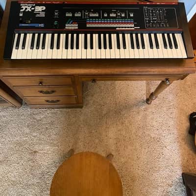 Roland JX-3P 61-Key Programmable Preset Polyphonic Synthesizer 1983 - 1985 - Black