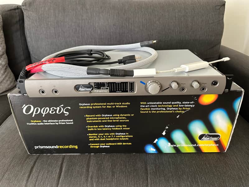 Prism Sound Orpheus w/Cable + Adaptor for Apple Mac image 1