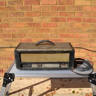 1963-1965 Selmer Treble N' Bass Fifty Croc Skin 50 Watt Valve Guitar Amplifier (just serviced, perfectly functioning, vintage & rare) image 9