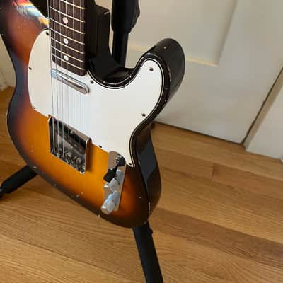 Fender Custom Shop John Cruz Masterbuilt '64 Telecaster Relic Chocolate 3 Tone Sunburst image 10