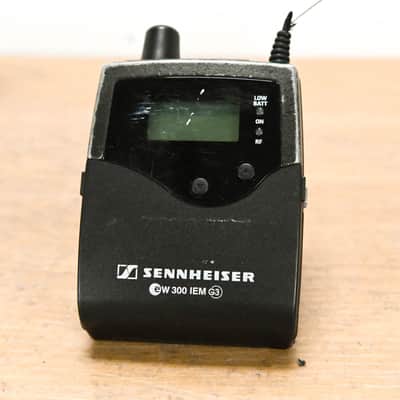 Sennheiser EK 300 IEM G3 Wireless Bodypack Receiver G Range: 566-608 MHz CG0132Y image 2