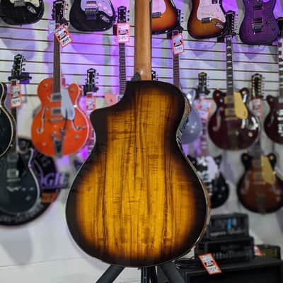 Breedlove ECO Pursuit Exotic S Concert CE Acoustic-Electric - Edgeburst Koa Auth Deal Free Ship! 638 image 7