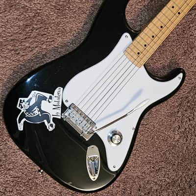 Unbranded Nylon Strings Stratocaster 2020 - Black image 5