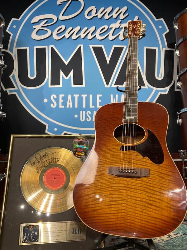 Daion Brad Whitford’s Aerosmith, Acoustic Authenticated (#25) 1983 Sunburst image 1