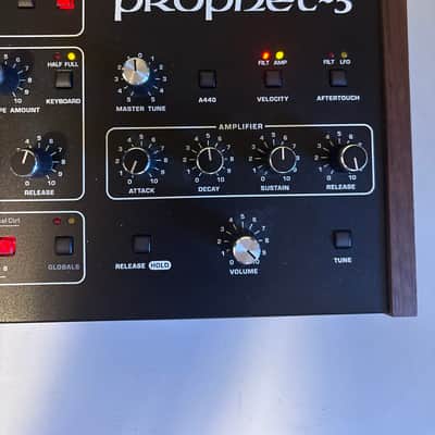 Sequential Prophet-5 Desktop 5-Voice Polyphonic Synthesizer 2021 - Present - Black with Wood Sides image 2