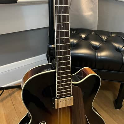 Eastman AR403CE-SB Single Cutaway Hollow-Body Archtop 2010s - Sunburst w/ Hardshell Case image 4