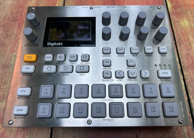 Elektron Digitakt e25 Remix Edition 8-Voice Digital Drum Computer + Sampler image 1
