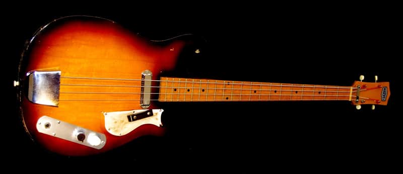 Premier Marvel Bass 1955 VERY RARE & COLLECTIBLE.  Early Solid Body Bass image 1