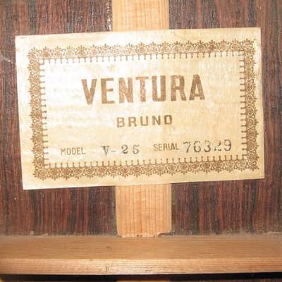 Ventura V-25 Dreadnought Guitar 70s image 15