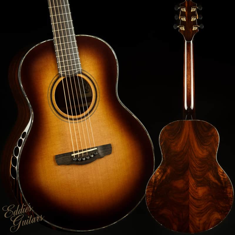 Kevin Ryan Paradiso Grand Concert - Western Red Cedar & Figured Rosewood image 1