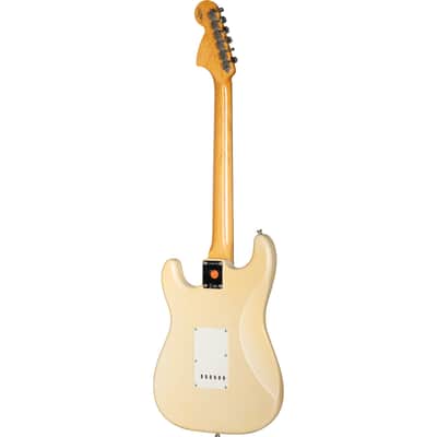 Fender Custom Shop 1966 Stratocaster DLX Closet Classic - Super Aged Olympic White image 3