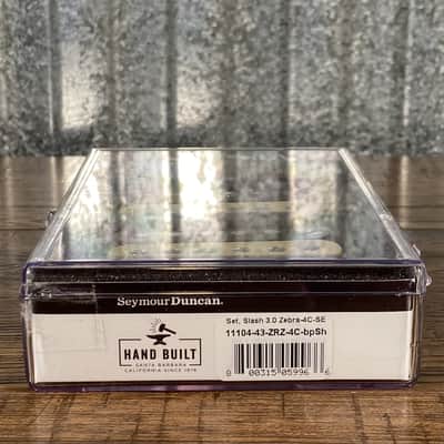 Seymour Duncan Slash 3.0 Humbucker Bridge/Neck Zebra 4 Conductor Guitar Pickup SET 11104-43-ZRZ-4C-bpSh image 2