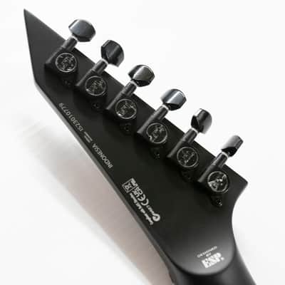 ESP LTD M-201 HT Left-handed Electric Guitar - Black Satin image 11