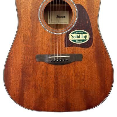 Ibanez AW54-OPN Artwood Mahogany 2014 - 2018 - Open Pore Natural image 2