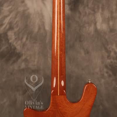 1977 Guild B 302-F FRETLESS Bass Natural Mahogany image 19