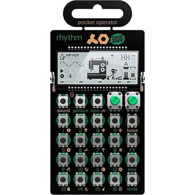 teenage engineering Pocket Operator - Rhythm PO-12 2024 - BLACK image 1