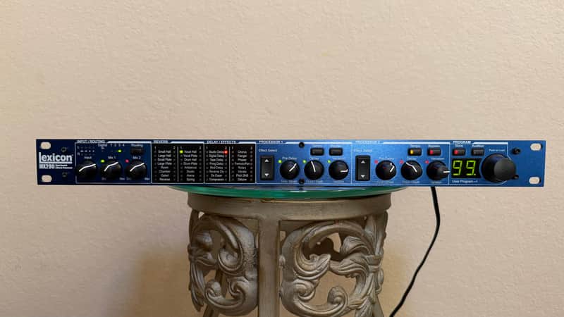 Lexicon MX200 Dual Reverb Effects Processor 2010s - Black/Blue [SCROLL DOWN FOR GREAT SAMPLE VIDEO] image 1