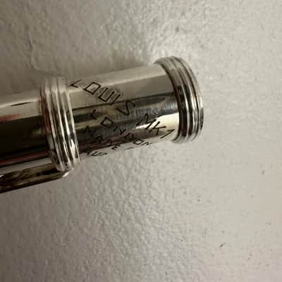 Vintage Louis MK1 Piccolo – Made for Rudall Carte, London – Italy – Plays Well – With Case image 8