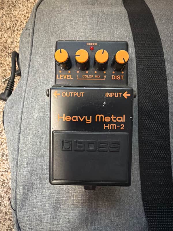 Boss HM-2 Heavy Metal (Black Label) 1983 - 1988 - Black image 1