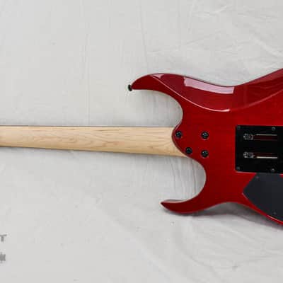Ibanez RG470PB Poplar Burl - Red Eclipse Burst image 10