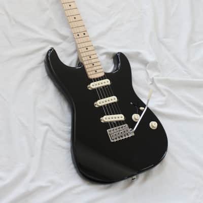 2006 Fender Stratocaster No Pickguard FSR Limited Edition 60th Diamond Anniversary Guitar - Black image 2