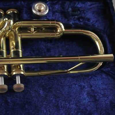 RARE, VINTAGE AMATI KRASLICE TRUMPET ATR201 +CASE, MOUTHPIECE & MUSIC CLIP - GOOD, USED, WORKING BUT REQUIRES SERVICE....READ ON>> image 4