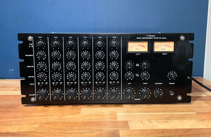 H. Miyazaki HM-9000 Vintage Discrete Audio Mixer Real Spring Reveb image 1