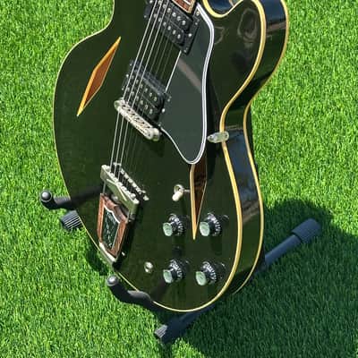 Gibson Custom Shop M2M 1964 Trini Lopez Standard Reissue Murphy Lab Ultra Light Aged Ebony **Rare Uncovered Pickups ** image 2