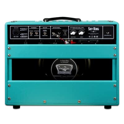 Tone King Sky King 2-Channel 35-Watt 1x12" Guitar Combo - Turquois image 6