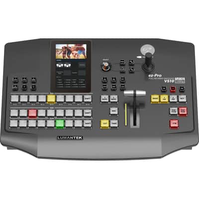 Lumantek ez-Pro VS10 3G-SDI/HDMI Video Switcher, Hard Case with Foam #801 Watertight IP67, (2) HDMI Cables Bundle image 2