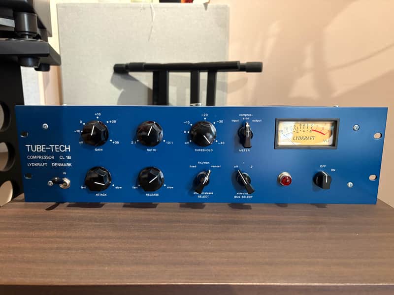 Tube-Tech CL 1B Mono Opto Compressor 2010s - Blue image 1