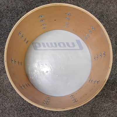 1990's Ludwig Green/Silver Duco 2PC Mach Lug Drum Set (20"x14" BD + 14"x12" FT) image 13