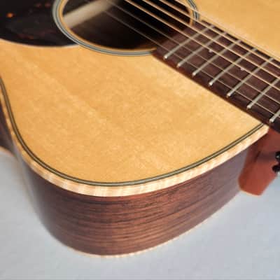 Circle Strings Guitars A1/OM Serial #044 2014 Nat Gloss w/HSC image 12