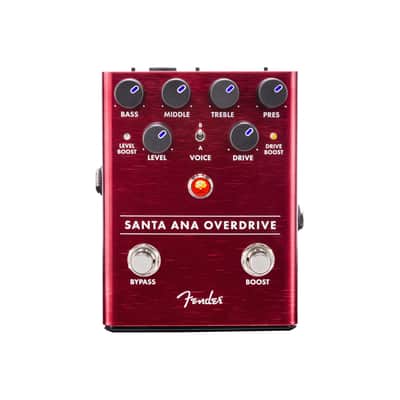 Fender Santa Ana Pedal Overdrive Effects Pedal image 1