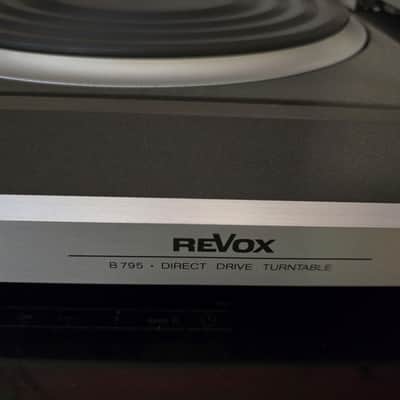 ReVox B795 👉MINT Warranty Rare Vintage Tangential Turntable Vinyl Record Player image 16