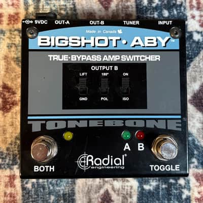 Radial BigShot ABY True Bypass Amp Switcher Guitar Pedal W/ Box! image 2