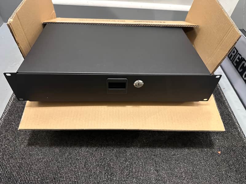 On-Stage 2u Shallow Depth Rack Drawer | Reverb