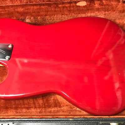 Fender MUSICMASTER 1978 - Red image 4