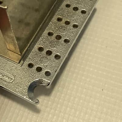 1980's Era Kramer Guitars German Made Original Floyd Rose Chrome Tremolo Bridge Base Plate Frame image 7