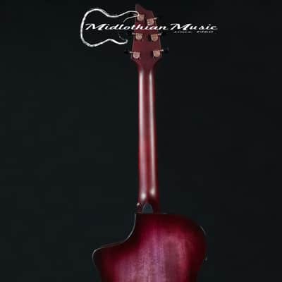 Breedlove ECO Collection - Pursuit Exotic S Concert CE - Acoustic-Electric Guitar - Pinot Noir Burst Finish image 7