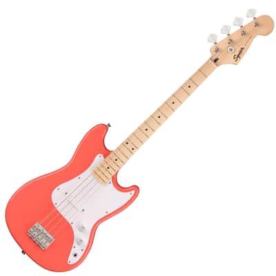 SQUIER - Sonic Bronco Bass MN Tahitian Coral 0373802511 image 3