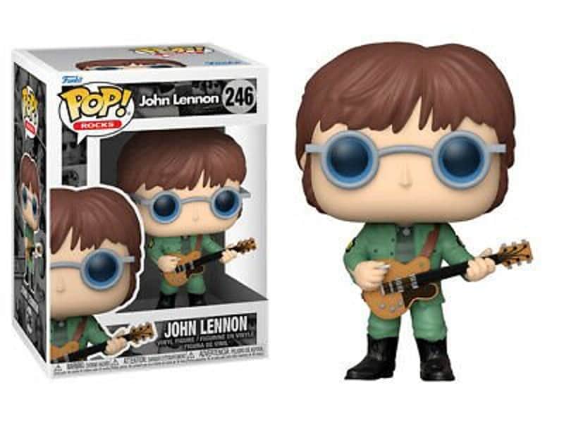 Funko Pop Rocks - John Lennon Military Jacket Vinyl Figure #246 image 1