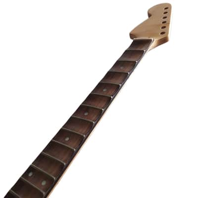 Big Head Full Scalloped Maple Guitar Neck,24-Fret Left hand image 5
