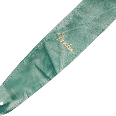 Immagine FENDER - Tie Dye Leather Strap Sage Green 2 - 0990650107 - 2