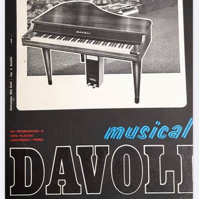 Davoli Piano C 77 “Baby Grand Piano” FULL RESTORED image 15