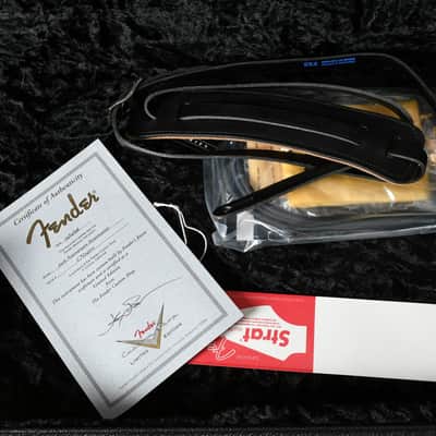 2006 Fender Custom Shop Limited Edition 60th Anniversary Presidential Select Stratocaster & Wine Set image 10
