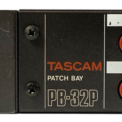 TASCAM PB-32P 32-Point Patch Bay 1U Rack Mount Audio Patchbay TGHM image 10
