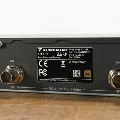 Sennheiser ew 100 G3 Handheld Wireless System - A Range: 516-558 MHz CG0118H image 4