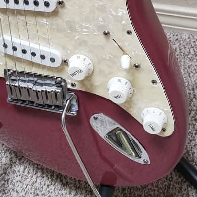 American Fender Stratocaster 1995 - RARE Burgundy Mist image 9